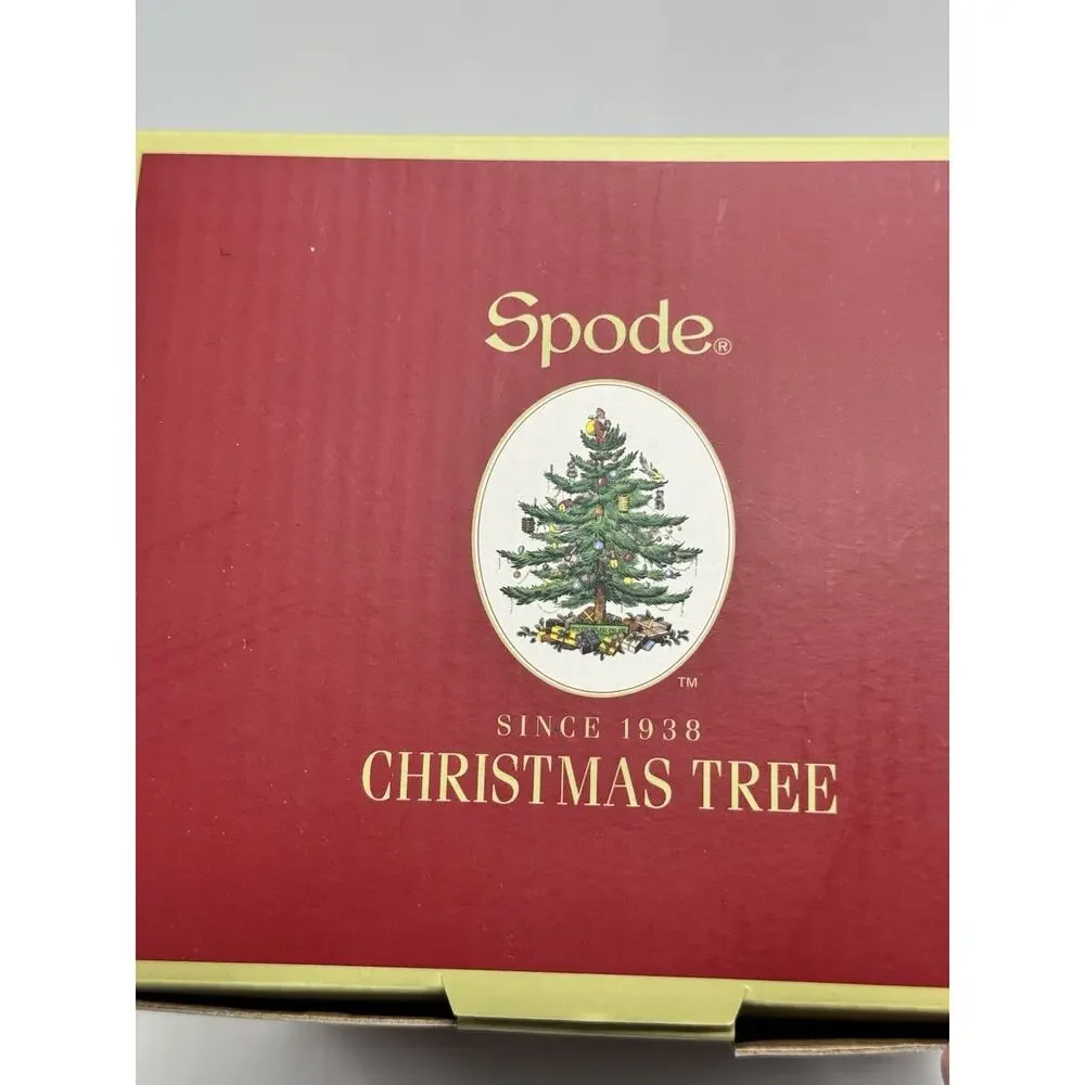 Spode Christmas Tree Miniature Village Post Office Decoration